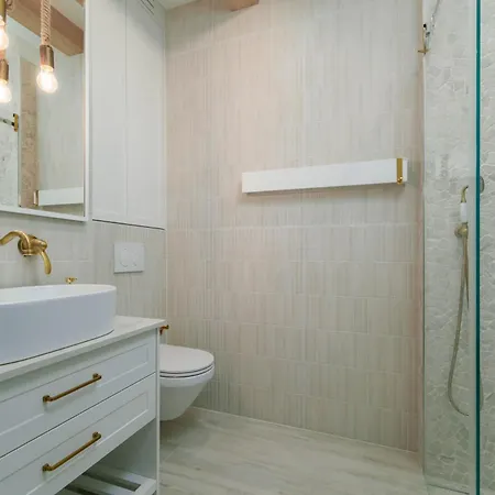 Hamptons- Luksus, & Jezioro 70m2 Lägenhet